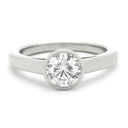 カルティエ Cartier ソリテール プラチナシルバー Pt950 ダイヤモンド #46(JP6) リング 指輪 6号