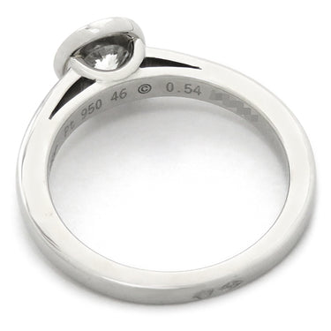 カルティエ Cartier ソリテール プラチナシルバー Pt950 ダイヤモンド #46(JP6) リング 指輪 6号