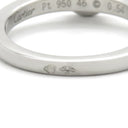 カルティエ Cartier ソリテール プラチナシルバー Pt950 ダイヤモンド #46(JP6) リング 指輪 6号