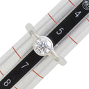 カルティエ Cartier ソリテール プラチナシルバー Pt950 ダイヤモンド #46(JP6) リング 指輪 6号