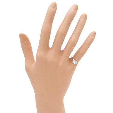 カルティエ Cartier ソリテール プラチナシルバー Pt950 ダイヤモンド #46(JP6) リング 指輪 6号