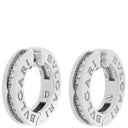 ブルガリ BVLGARI B-zero1 ビーゼロワン ホワイトゴールド K18WG ダイヤモンド イヤリング BVLGARI 750
