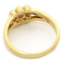 クリスチャン・ディオール Christian Dior イエローゴールド K18YG ダイヤモンド リング 指輪 750 18K 3P ダイヤモンド 11号 11号