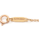 ティファニー Tiffany & Co Tスマイル ペンダント スモール ダイヤ 63058815 ローズゴールド K18PG ダイヤモンド ネックレス ピンクゴールド Au750 Tiffany T smile