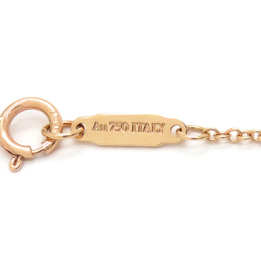 ティファニー Tiffany & Co Tスマイル ペンダント スモール ダイヤ 63058815 ローズゴールド K18PG ダイヤモンド ネックレス ピンクゴールド Au750 Tiffany T smile