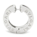 ブルガリ BVLGARI B-zero1 ビーゼロワン ダイヤ ホワイトゴールド K18WG ピアス BVLGARI 750 パヴェダイヤ