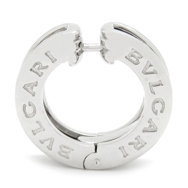 ブルガリ BVLGARI B-zero1 ビーゼロワン ダイヤ ホワイトゴールド K18WG ピアス BVLGARI 750 パヴェダイヤ