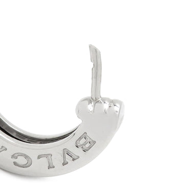 ブルガリ BVLGARI B-zero1 ビーゼロワン ダイヤ ホワイトゴールド K18WG ピアス BVLGARI 750 パヴェダイヤ