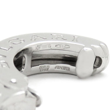 ブルガリ BVLGARI B-zero1 ビーゼロワン ダイヤ ホワイトゴールド K18WG ピアス BVLGARI 750 パヴェダイヤ