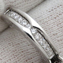 ブルガリ BVLGARI B-zero1 ビーゼロワン ダイヤ ホワイトゴールド K18WG ピアス BVLGARI 750 パヴェダイヤ