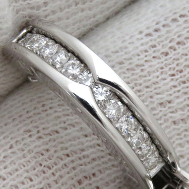 ブルガリ BVLGARI B-zero1 ビーゼロワン ダイヤ ホワイトゴールド K18WG ピアス BVLGARI 750 パヴェダイヤ