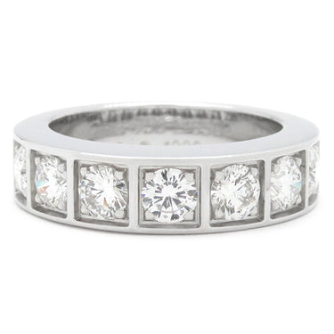 カルティエ Cartier テクトニック ダイヤ B4039600 ホワイトゴールド K18WG ダイヤモンド #49(JP9) リング 指輪 Au750 WG 9Pダイヤ 9号