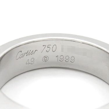 カルティエ Cartier テクトニック ダイヤ B4039600 ホワイトゴールド K18WG ダイヤモンド #49(JP9) リング 指輪 Au750 WG 9Pダイヤ 9号