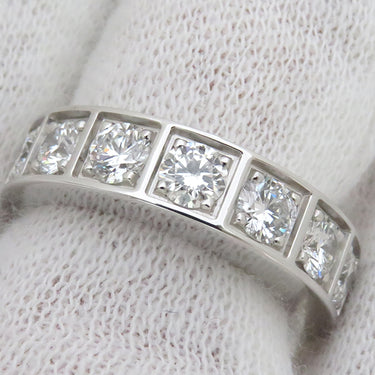 カルティエ Cartier テクトニック ダイヤ B4039600 ホワイトゴールド K18WG ダイヤモンド #49(JP9) リング 指輪 Au750 WG 9Pダイヤ 9号