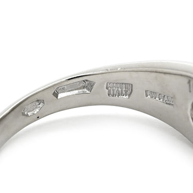 ブルガリ BVLGARI コロナ ソリテール ダイヤリング プラチナシルバー Pt950 ダイヤモンド リング 指輪 1石 1粒 7.5号