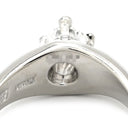 ブルガリ BVLGARI コロナ ソリテール ダイヤリング プラチナシルバー Pt950 ダイヤモンド リング 指輪 1石 1粒 7.5号