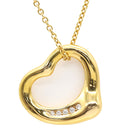 ティファニー Tiffany & Co オープンハート 60018138 イエローゴールド K18YG ダイヤモンド ネックレス エルサペレッティ 18K 750 ダイヤモンド T&Co.