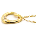 ティファニー Tiffany & Co オープンハート 60018138 イエローゴールド K18YG ダイヤモンド ネックレス エルサペレッティ 18K 750 ダイヤモンド T&Co.