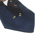 ポロ・ラルフローレン POLO RALPH LAUREN ポロベア 10.5cm ネイビー シルク ネクタイ 紺 クマ