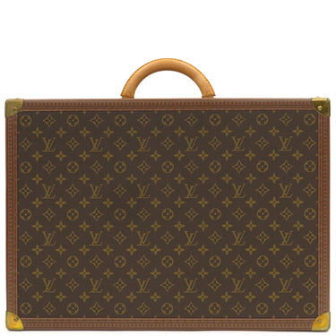 ルイヴィトン LOUIS VUITTON ビステン 55 M21327 モノグラム モノグラムキャンバス トランク ゴールド金具 茶 旅行カバン ハードケース