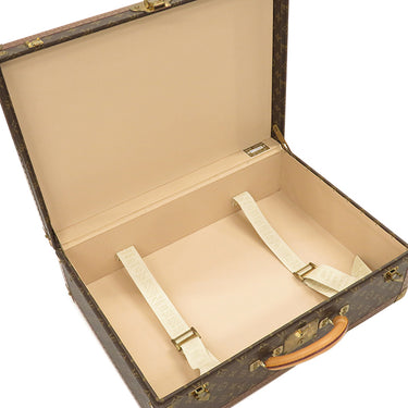 ルイヴィトン LOUIS VUITTON ビステン 55 M21327 モノグラム モノグラムキャンバス トランク ゴールド金具 茶 旅行カバン ハードケース