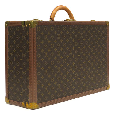 ルイヴィトン LOUIS VUITTON ビステン 55 M21327 モノグラム モノグラムキャンバス トランク ゴールド金具 茶 旅行カバン ハードケース