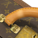 ルイヴィトン LOUIS VUITTON ビステン 55 M21327 モノグラム モノグラムキャンバス トランク ゴールド金具 茶 旅行カバン ハードケース