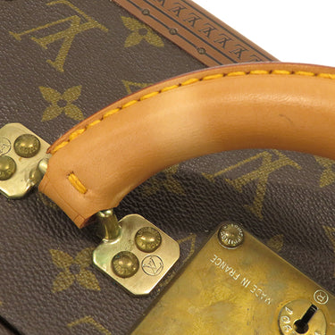 ルイヴィトン LOUIS VUITTON ビステン 55 M21327 モノグラム モノグラムキャンバス トランク ゴールド金具 茶 旅行カバン ハードケース