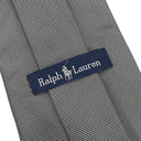 ポロ・ラルフローレン POLO RALPH LAUREN ポロベア 10.5cm グレー シルク ネクタイ クマ