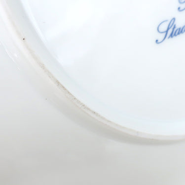 マイセン MEISSEN イヤープレート 1991年 ブレーメンの音楽隊 ブルーXホワイト 陶磁器 食器 皿 イヤーコレクション 青 白 童話