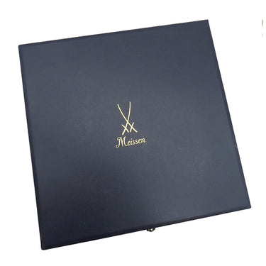 マイセン MEISSEN Bフォーム フラワーブーケ 大皿 グランツゴールド×ホワイト 陶磁器 食器 白 花