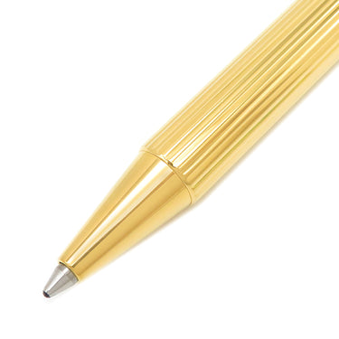 カルティエ Cartier マスト ドゥ カルティエ ゴールド GP ボールペン 黒インク 筆記確認済み