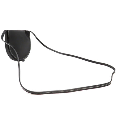 ロエベ LOEWE スモール ヒール ポーチ C661T14X12 ブラック ソフトカーフ ショルダーバッグ 黒 アナグラム ポーチ