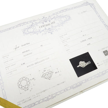 ジュネ Jeunet プラチナシルバー Pt900 ダイヤモンド リング 指輪 PT900 ダイヤモンド 11号