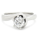 ジュネ Jeunet プラチナシルバー Pt900 ダイヤモンド リング 指輪 PT900 ダイヤモンド 11号