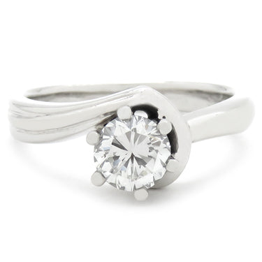 ジュネ Jeunet プラチナシルバー Pt900 ダイヤモンド リング 指輪 PT900 ダイヤモンド 11号