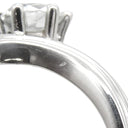 ジュネ Jeunet プラチナシルバー Pt900 ダイヤモンド リング 指輪 PT900 ダイヤモンド 11号