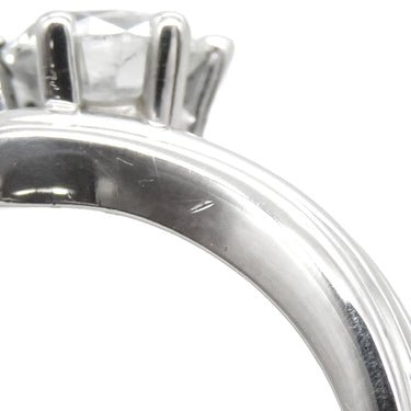 ジュネ Jeunet プラチナシルバー Pt900 ダイヤモンド リング 指輪 PT900 ダイヤモンド 11号