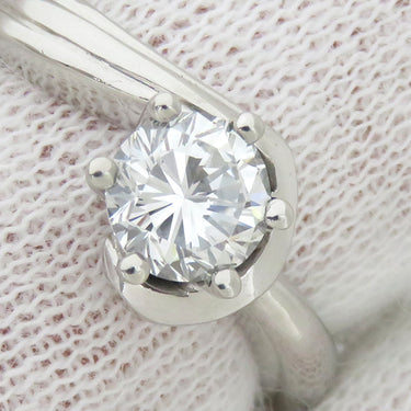 ジュネ Jeunet プラチナシルバー Pt900 ダイヤモンド リング 指輪 PT900 ダイヤモンド 11号