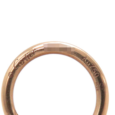 カルティエ Cartier トリニティ ダイヤ ホワイトゴールドXイエローゴールドXピンクゴールド K18YG K18PG K18WG ピアス 1P 750 18K