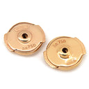 カルティエ Cartier トリニティ ダイヤ ホワイトゴールドXイエローゴールドXピンクゴールド K18YG K18PG K18WG ピアス 1P 750 18K