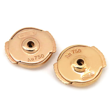 カルティエ Cartier トリニティ ダイヤ ホワイトゴールドXイエローゴールドXピンクゴールド K18YG K18PG K18WG ピアス 1P 750 18K