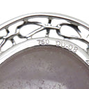 ノンブランド NON BRAND ラベンダーヒスイ ホワイトゴールド K18WG ラベンダー翡翠 ダイヤモンド ペンダントトップ 翡翠 紫