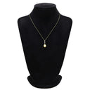 ノンブランド NON BRAND パール ダイヤ ネックレス イエローゴールド K18YG パール ダイヤモンド ネックレス 真珠 スイング 3連 ダイヤモンド イエローゴールド ハート