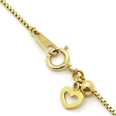 ノンブランド NON BRAND パール ダイヤ ネックレス イエローゴールド K18YG パール ダイヤモンド ネックレス 真珠 スイング 3連 ダイヤモンド イエローゴールド ハート