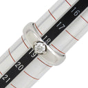 ノンブランド NON BRAND ダイヤリング プラチナシルバー Pt900 ダイヤモンド リング 指輪 1P 1石 18.5号