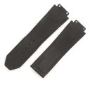 ウブロ HUBLOT クラシックフュージョン 521用 クロコ×ラバーバンド ブラック クロコダイル ラバー 腕時計パーツ 純正 替え ベルト ストラップ 本革 26mm ブラック 黒