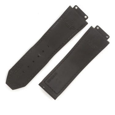 ウブロ HUBLOT クラシックフュージョン 521用 クロコ×ラバーバンド ブラック クロコダイル ラバー 腕時計パーツ 純正 替え ベルト ストラップ 本革 26mm ブラック 黒