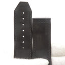 ウブロ HUBLOT クラシックフュージョン 521用 クロコ×ラバーバンド ブラック クロコダイル ラバー 腕時計パーツ 純正 替え ベルト ストラップ 本革 26mm ブラック 黒