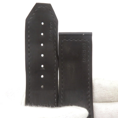 ウブロ HUBLOT クラシックフュージョン 521用 クロコ×ラバーバンド ブラック クロコダイル ラバー 腕時計パーツ 純正 替え ベルト ストラップ 本革 26mm ブラック 黒